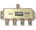 Steren 2.5ghz 90db Satellite Splitters - 4-way