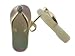 White Mother Of Pearl Flip-Flop Single Diamond Strap Sandal Earrings, 14k Gold