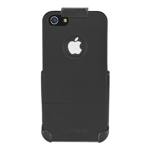 Buy Seidio BD2-HRSIPH5-BK SURFACE Reveal Case and Holster Combo for Apple iPhone 5 - Retail Packaging - Black
