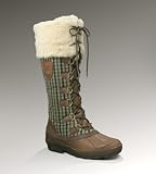 UGG Women's Edmonton Boots - Chocolate Plaid 8
