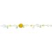 Sterling Silver Multi Gemstone Bead Bracelet 7"
