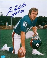 Fran Tarkenton autographed 8x10 Photo (New York Giants)