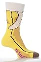 SockShop Dare to Wear - Big Banana - 7-11 Mens - Yellow