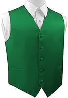 Brand Q Men's Tuxedo Vest in Green
