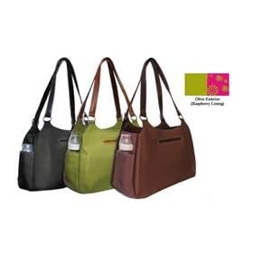 Amy Michelle Azalea Backpack Diaper Bag Pattern: Olive