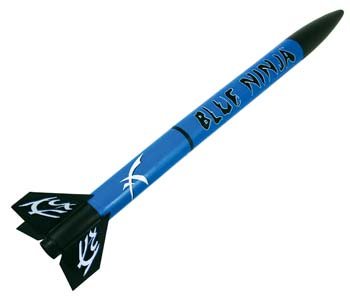 Estes 1300 Blue Ninja Flying Model Rocket Kit