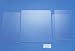 KESPER Multi-Glasschneideplatten, Fußhöhe: ca. 9 mm mit 9 Elastikpuffern 56 x 50 x 1,4 cm