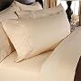 King Size 1200 Thread Count Solid Gold Sheet Set 100 % Egyptian Cotton 4pc Bed Sheet Set (Deep Pocket)