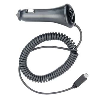 Motorola OEM MicroUSB Rapid Vehicle Power / Car Charger for Motorola Razr2 V9 V9m Q9 - SPN5400
