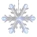 Celebrations Lighting-s G44k4911 Dangling Led Snowflake Icicle Lights 9