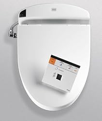 Toto Washlet E200 Round SW843 Toilet Seat - #01 Cotton