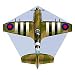 X-Kites Mini Microlite Airplane Finger Kite - Green