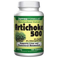 Jarrow Formulas Artichoke 500, 500 mg., 180 Capsules