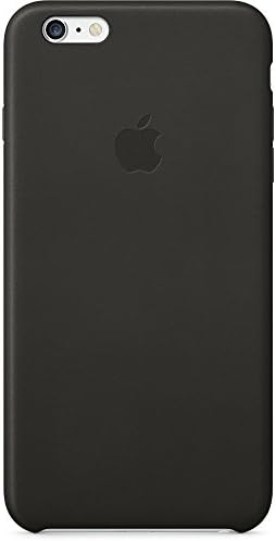 iPhone 6P Leather Case Black