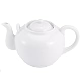 HIC Brands that Cook 71/372-6W White Porcelain Teapot w/ Infuser - 32 ounceby HIC Brands that Cook