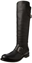 Big Sale Best Cheap Deals DV by Dolce Vita Women's Lucianna Riding Boot,Black Leather,7 M US