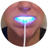16 LED Teeth Whitening Light for iPhone, Android & USB. Works w/ any Teeth Whitening Gel or Teeth Whitening Strips for Pro White Teeth.