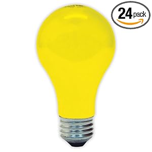 GE 97762-24 100-Watt A19 Bug Lite, 24-Pack by General Electric