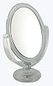 5x Magnification Oval Mirror With Acrylic Frame