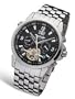 Perigaum 1972 Datomat Automatic P-0901-SS-BRC Automatic Watch for Him Open Balance Spring