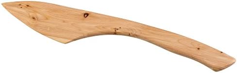4 Pieces Set - Exclusive Wooden Pie Server / Cake Knife - Handmade from Aromatic Juniper Wood - Premium Quality Natural Kitchenware - 9.8 Inches