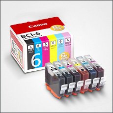 キヤノン インクタンク マルチパック6P(BCI-6 BK/C/M/Y/PC/PM)BCI-6/6MP 1777B002