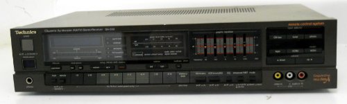 Techinics SA-390 Quartz Synthesizer AM/FM Stereo Receiver with Graphic Equalizer