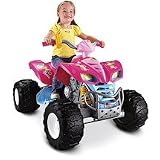 Barbie Kawaski Power Wheels Quad