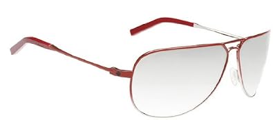 Click here to buy Spy Wilshire Sunglasses In Red Chrome Fade Grey W  Silver Mirror by SPY.