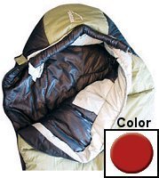 Backside X Fiber 15 Degree BackIt Sleeping Bag (Red/Black)