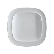 Denby White Squares Dinner Plate 29 cm Set of 6