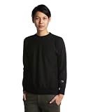 (チャンピオン)Champion Champion リバースウィーブ《裏起毛》無地スウェットシャツ(C3-S002) C3-S002 090 ブラック XL
