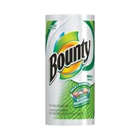 Bounty Absorbent Paper Towels 2 Ply - 1 roll of 52 sheets