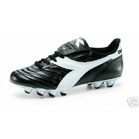 Diadora Brasil Elite MD PU Black Size 6