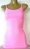 Nylon/Spandex Camisole Cami with Built in Shelf Bra and Adjustable straps in 9 colors (Click for colors)