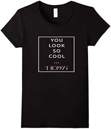 Women's UGH You Look So Cool TThe 1975 TShirt XL Black