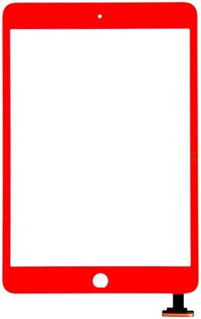 Generic New Red Touch Screen Glass Digitizer Lens Replacement for iPad Mini