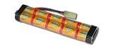 12V 1400mAh NiMH Flat Battery Pack for Airsoft Gun and others