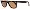 (902/57) TORTOISE CRYSTAL BROWN POLARIZED