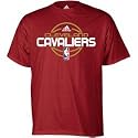 adidas Cleveland Cavaliers Garnet Team Issue T-shirt