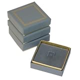 Pearl Grey Pin / Tie Tac Box $0.45 each! Item#650Gry-Plg(PRICED 2 DOZEN PER CTN)