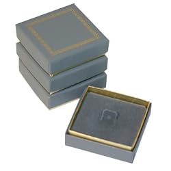 Pearl Grey Pin / Tie Tac Box $0.45 each! Item#650Gry-Plg(PRICED 2 DOZEN PER CTN)