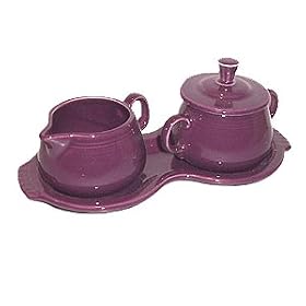 Fiesta Heather 821 Sugar creamer  Tray by Fiestaware