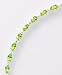 Jewelry : Sterling Silver Peridot & Diamond Bracelet