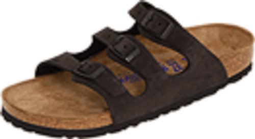 Birkenstock Florida Three Strap Sandal,Black,39 M EU