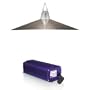 Flora Hydroponics 400W 240 Volt HPS 45 Inch Vertical Grow Light System & PH Control Kit Bundle Pack