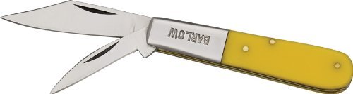 Barlow Yellow Handle Double Blade Folding Knife Barlow Yellow Handle Double Blade Folding Knife Hunting Knives