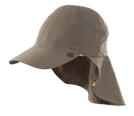 VAUDE Kinder Kopfbedeckung Kids Sahara Cap, muddy, 50