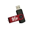NCAA 8GB High-Speed USB Flash Drive with Swivel Cap and Lanyard