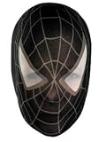  : Spiderman Black Suited Sock Mask for Halloween Costume